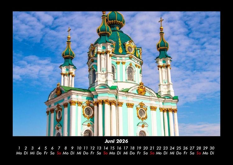 Produktbild: Architektur 2026 Fotokalender DIN A3