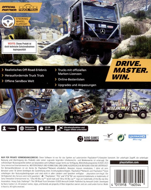 Produktbild: Heavy Duty Challenge - The Off-Road Truck Simulator