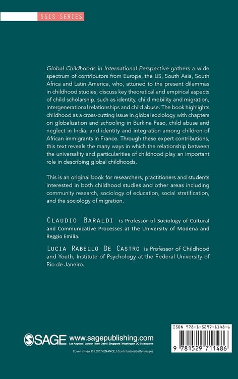Produktbild: Global Childhoods in International Perspective