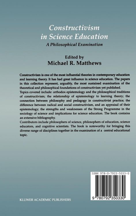 Produktbild: Constructivism in Science Education