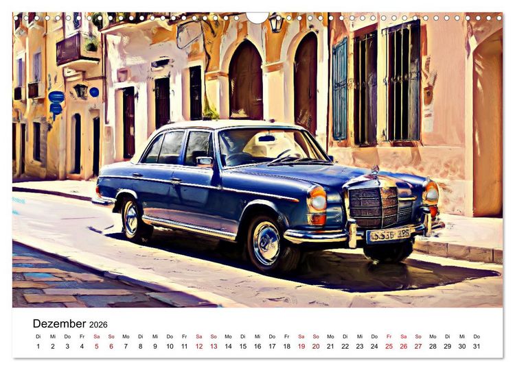 Produktbild: Surreale Autofreuden (Wandkalender 2026 DIN A3 quer), CALVENDO Monatskalender