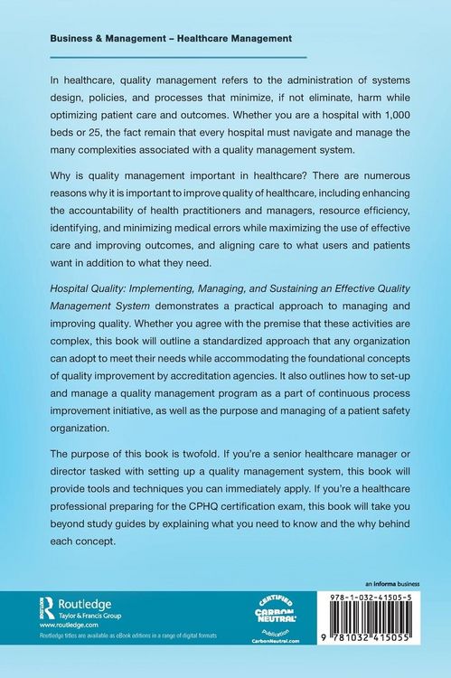 Produktbild: Hospital Quality