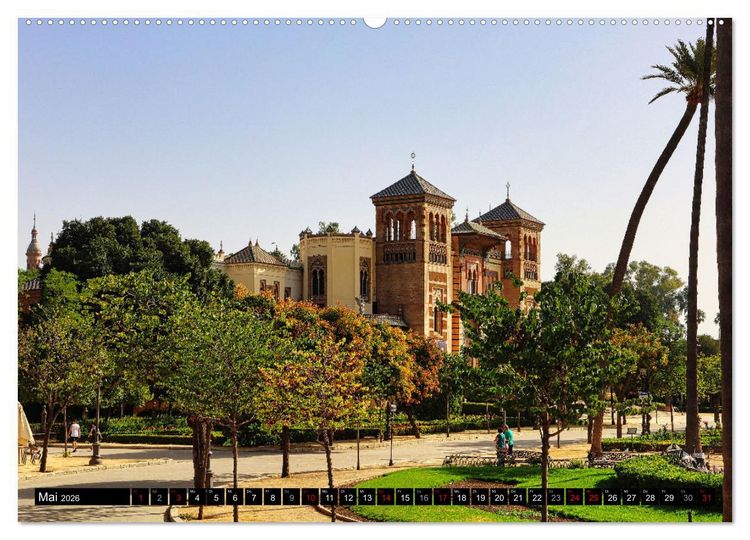 Produktbild: Sevilla - Traumziel in Andalusien (Wandkalender 2026 DIN A2 quer), CALVENDO Monatskalender
