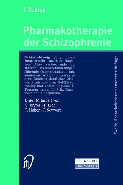 Produktbild: Pharmakotherapie der Schizophrenie