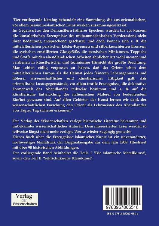 Produktbild: Erzeugnisse islamischer Kunst