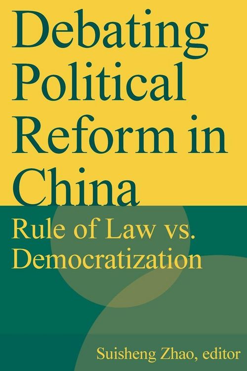 Produktbild: Debating Political Reform in China