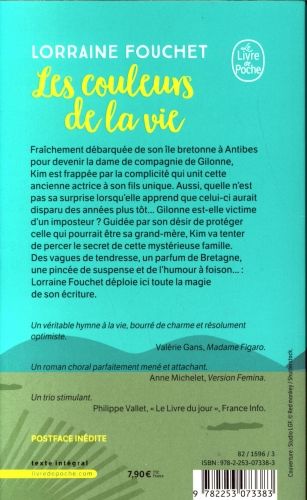 Produktbild: Les Couleurs de la vie