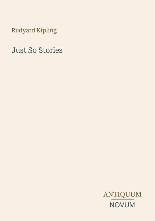 Produktbild: Just So Stories