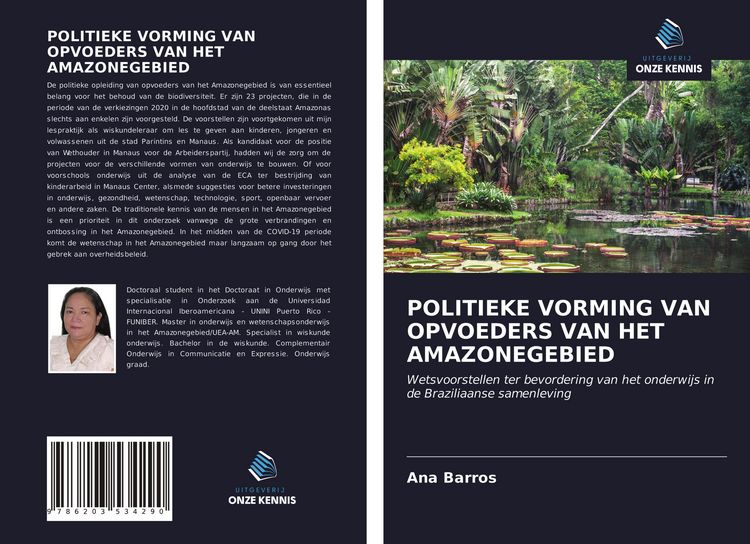 Produktbild: Politieke Vorming Van Opvoeders Van Het Amazonegebied