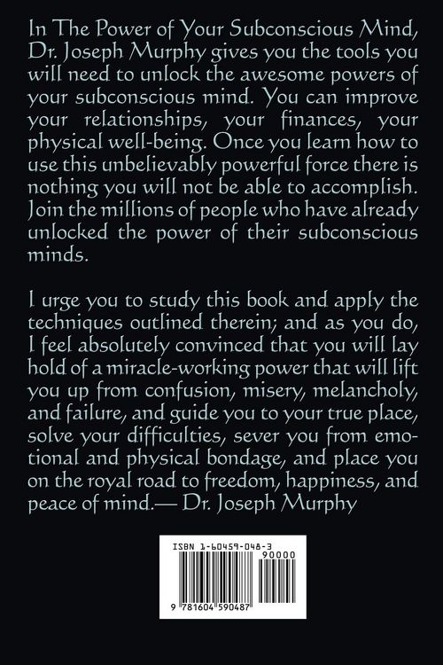 Produktbild: The Power of Your Subconscious Mind
