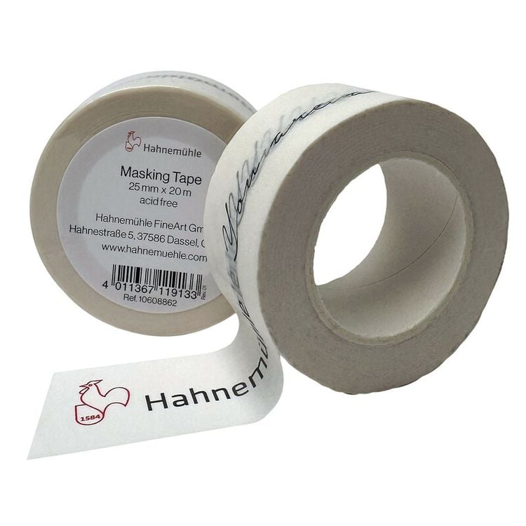 Produktbild: Hahnem&uuml;hle Zubeh&ouml;r Masking-Tape wei&szlig;, 25 mm x 20m