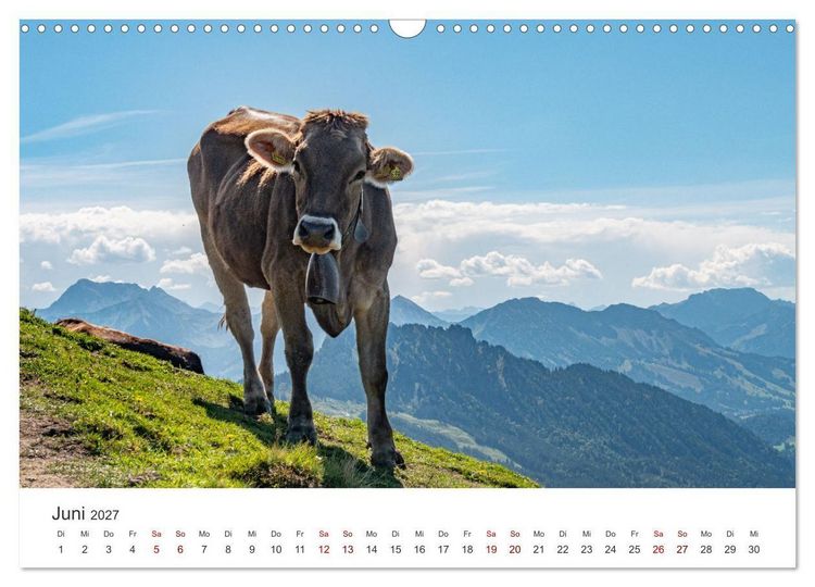 Produktbild: Naturwunder Berge (Wandkalender 2027 DIN A3 quer), CALVENDO Monatskalender