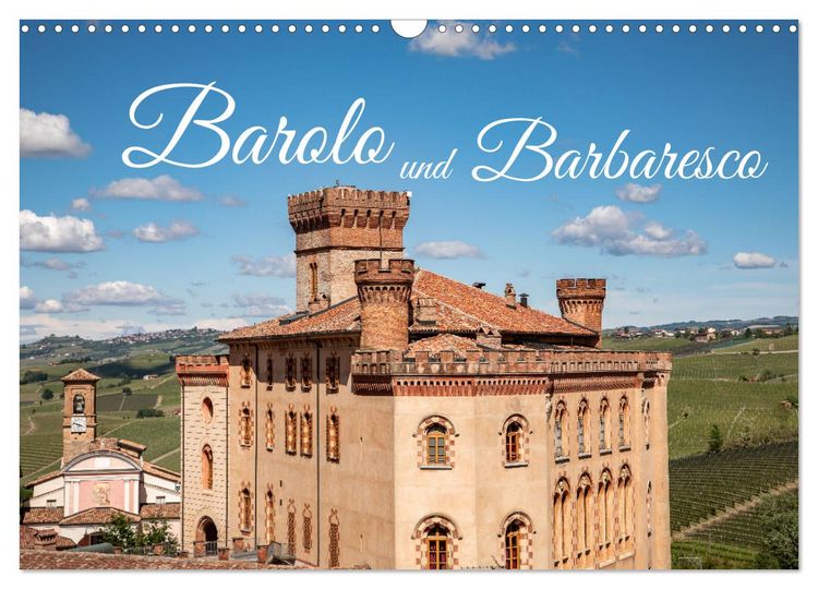 Produktbild: Barolo und Barbaresco (Wandkalender 2026 DIN A3 quer), CALVENDO Monatskalender