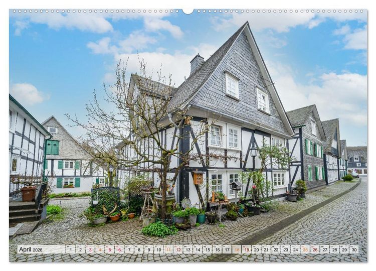 Produktbild: Freudenberg Impressionen (Wandkalender 2026 DIN A2 quer), CALVENDO Monatskalender