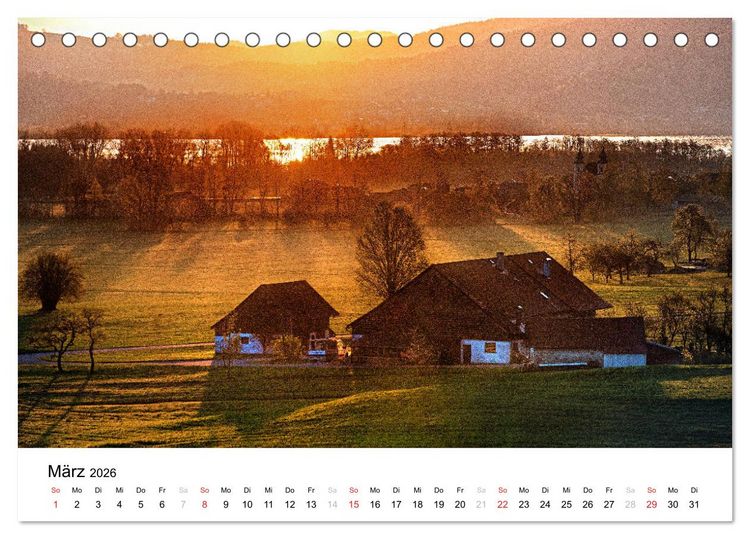 Produktbild: Zauberhaftes Mondseeland (Tischkalender 2026 DIN A5 quer), CALVENDO Monatskalender