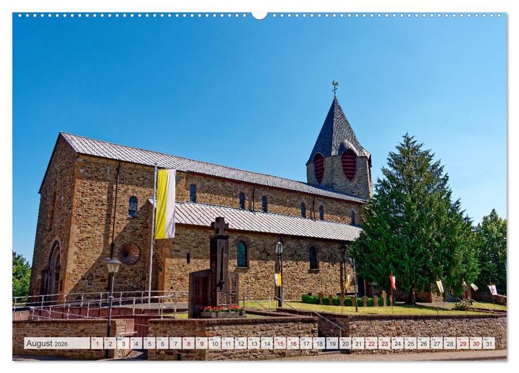 Produktbild: Hennef - Stadt der 100 D&ouml;rfer (Wandkalender 2026 DIN A2 quer), CALVENDO Monatskalender