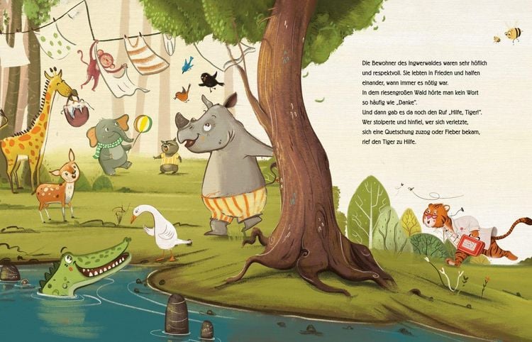 Produktbild: Hilfe, Tiger! Bilderbuch