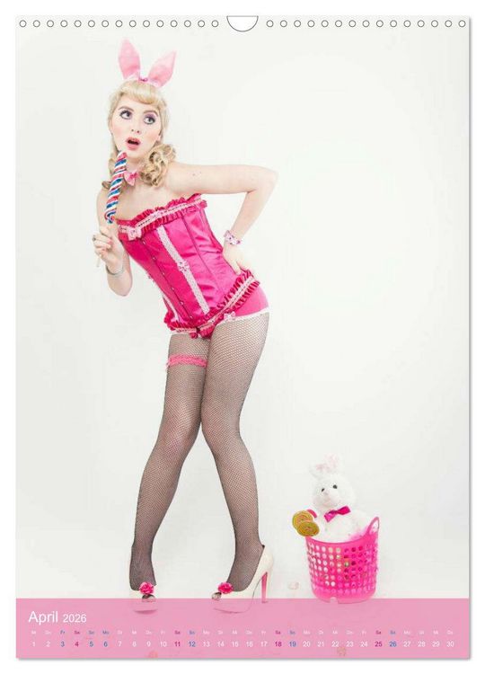 Produktbild: PinUp Girls 50er Jahre (Wandkalender 2026 DIN A3 hoch), CALVENDO Monatskalender