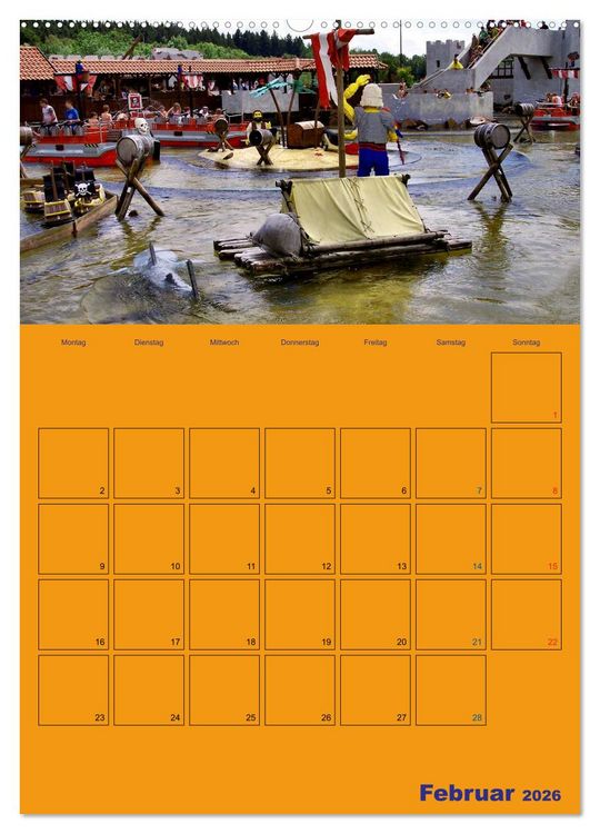 Produktbild: Freizeitparkmomente / Planer (hochwertiger Premium Wandkalender 2026 DIN A2 hoch), Kunstdruck in Hochglanz