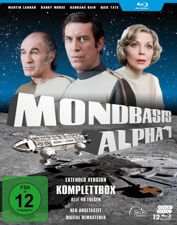 Produktbild: Mondbasis Alpha 1 - Extended Version HD-Komplettbox (Staffeln 1 + 2) [12 Blu-rays]