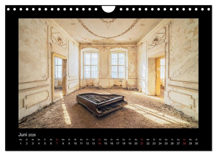 Produktbild: Die Sch&ouml;nheit des Verfalls - Lost Places (Wandkalender 2026 DIN A4 quer), CALVENDO Monatskalender