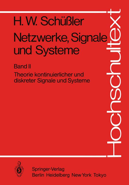 Produktbild: Netzwerke, Signale und Systeme