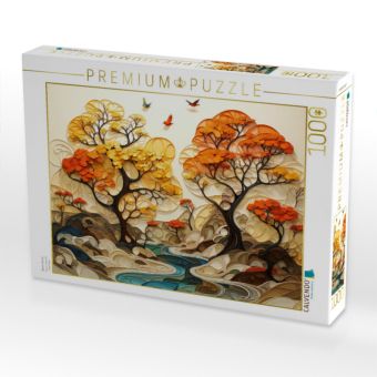 Produktbild: CALVENDO Puzzle Baum Kunst | 1000 Teile Lege-Gr&ouml;&szlig;e 64x48cm Foto-Puzzle f&uuml;r gl&uuml;ckliche Stunden