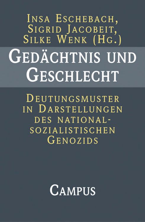 Produktbild: Ged&auml;chtnis und Geschlecht