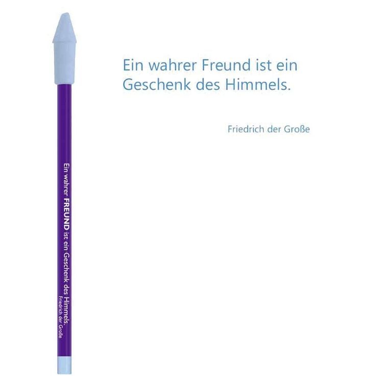 Produktbild: Bleistift lila, Friedrich der Gro&szlig;e