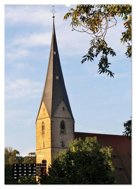 Produktbild: Marbach am Neckar (Wandkalender 2026 DIN A2 hoch), CALVENDO Monatskalender