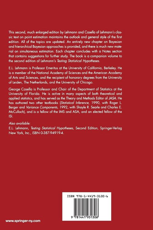 Produktbild: Theory of Point Estimation