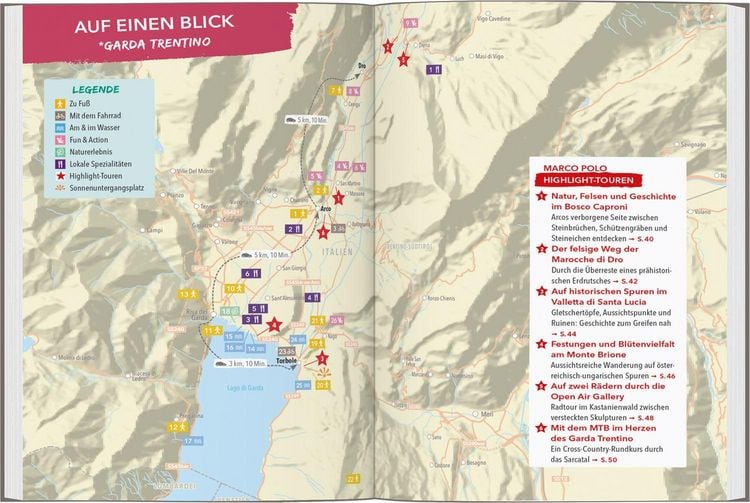 Produktbild: Marco Polo Outdoor Guide Reisef&uuml;hrer Gardasee