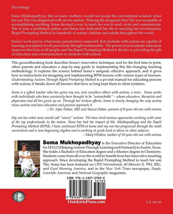 Produktbild: Understanding Autism through Rapid Prompting Method