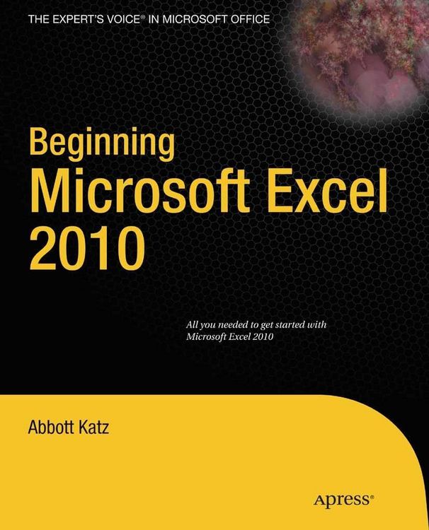 Produktbild: Beginning Microsoft Excel 2010