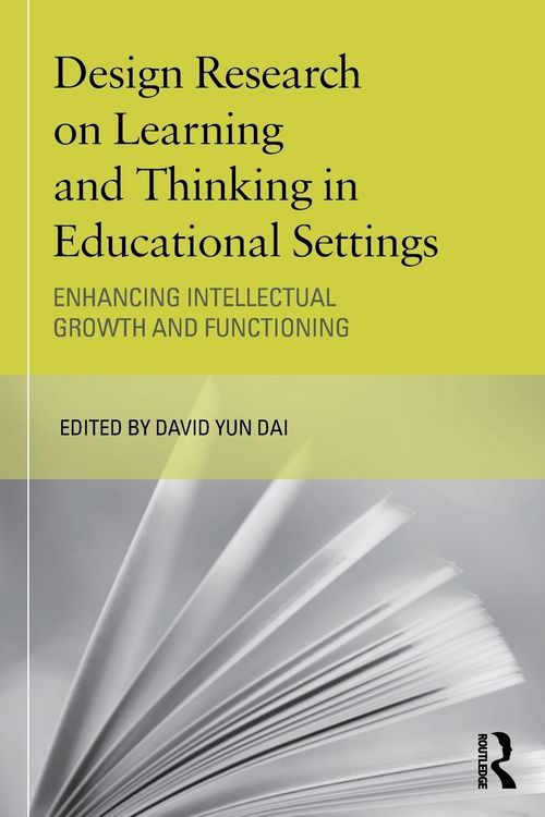 Produktbild: Design Research on Learning and Thinking in Educational Settings