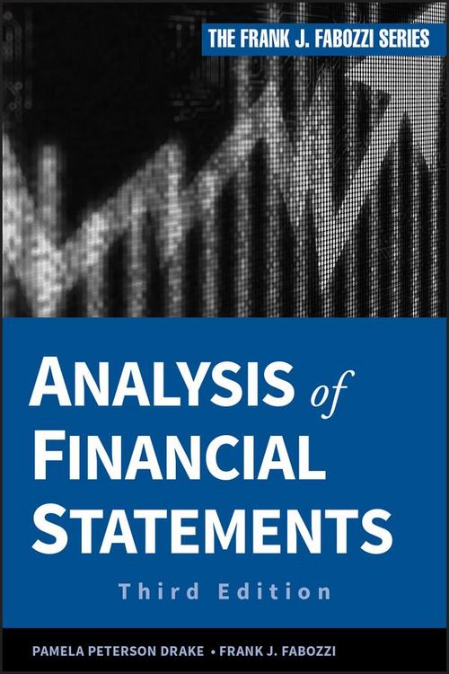 Produktbild: Analysis of Financial Statements