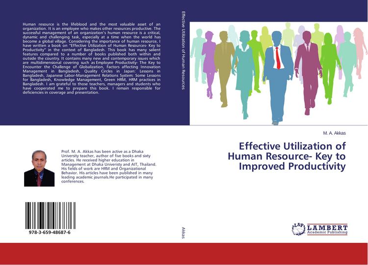 Produktbild: Effective Utilization of Human Resource- Key to Improved Productivity