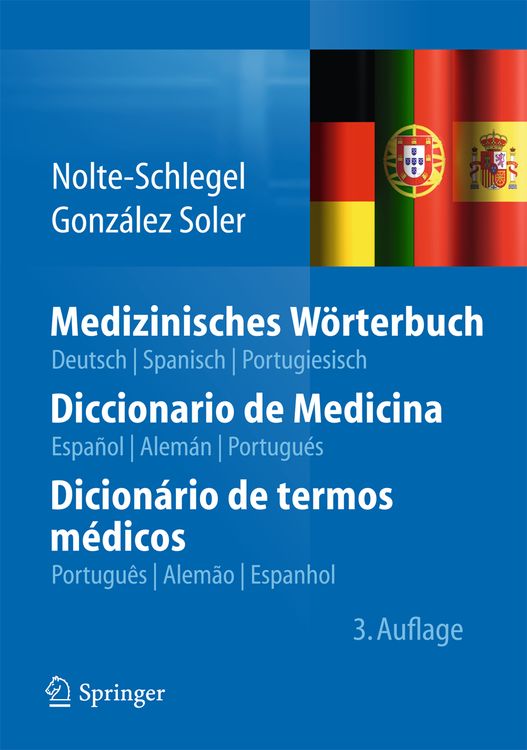 Produktbild: Medizinisches W&ouml;rterbuch/Diccionario de Medicina/Dicion&aacute;rio de termos m&eacute;dicos