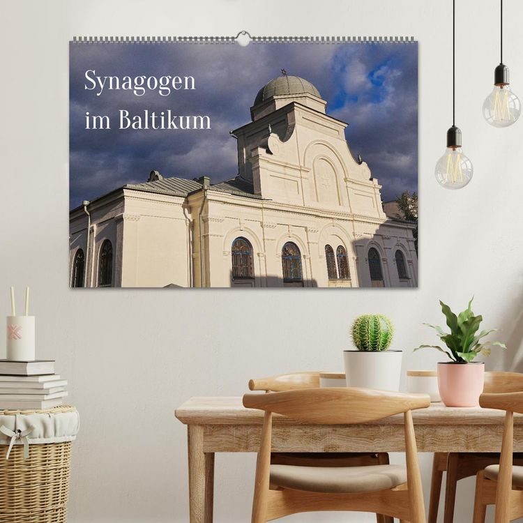 Produktbild: Synagogen im Baltikum (Wandkalender 2026 DIN A2 quer), CALVENDO Monatskalender