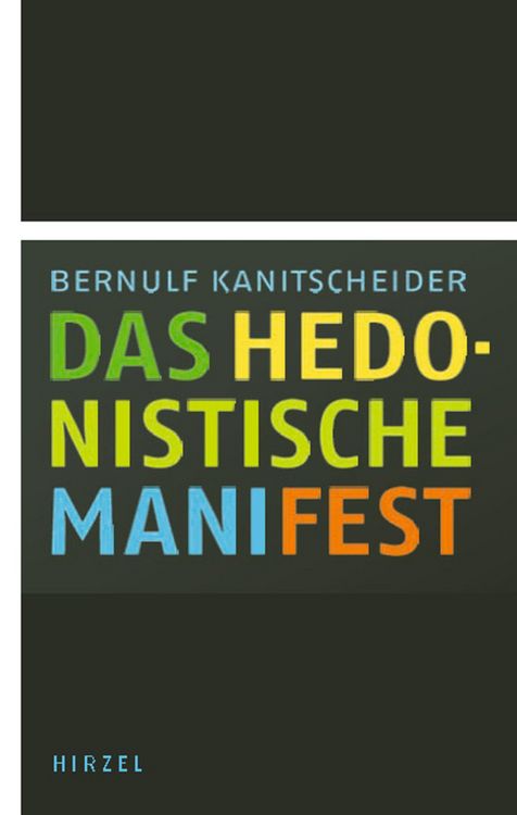 Produktbild: Das hedonistische Manifest