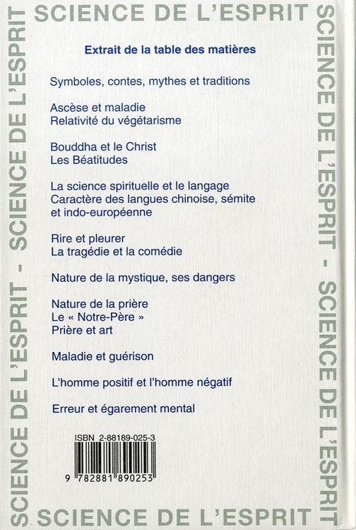 Produktbild: Experience de la Vie de l'Ame