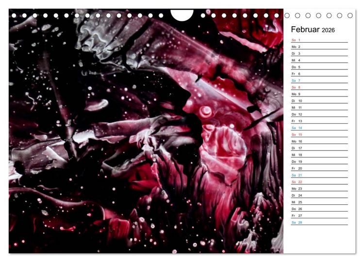 Produktbild: Kalender / Fantastische Encaustic (Wandkalender 2026 DIN A4 quer), CALVENDO Monatskalender