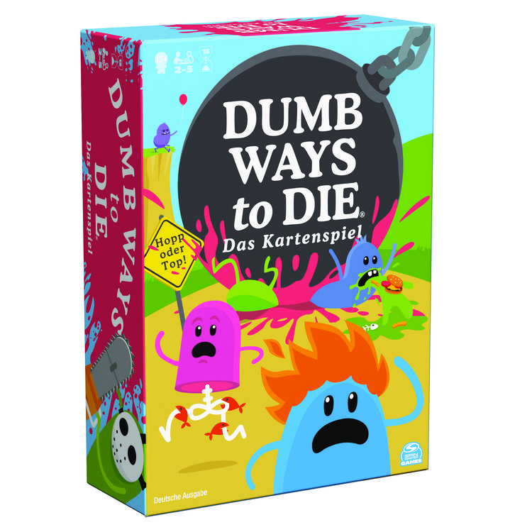 Produktbild: Spin Master Games - Dumb Ways to Die - das Kartenspiel (deutsche Ausgabe)