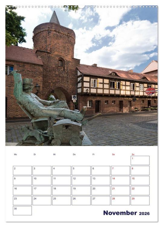 Produktbild: Cottbus Kleinod in der Lausitz (hochwertiger Premium Wandkalender 2026 DIN A2 hoch), Kunstdruck in Hochglanz
