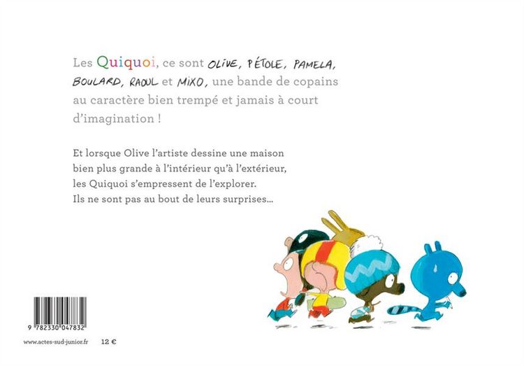 Produktbild: Les Quiquoi et l'&eacute;trange maison qui n'en finit pas de grandir