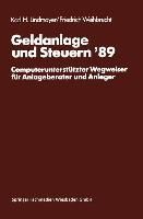 Produktbild: Geldanlage und Steuern '89