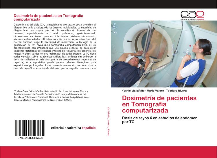 Produktbild: Dosimetr&iacute;a de pacientes en Tomograf&iacute;a computarizada