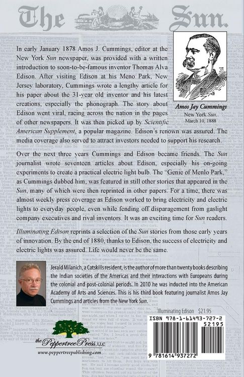 Produktbild: Illuminating Edison: The Genie of Menlo Park and the New York Sun, 1878-1880