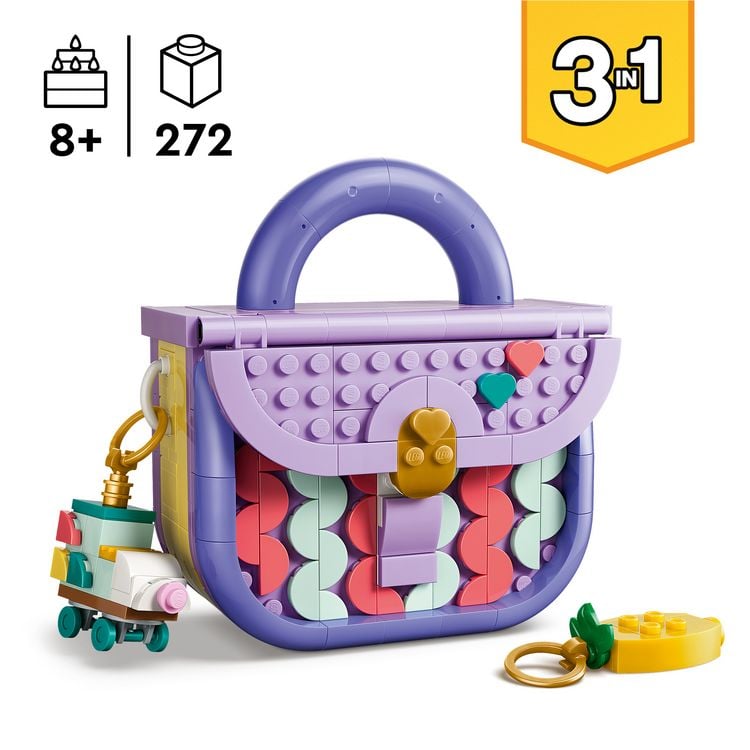 Produktbild: LEGO Creator 3-in-1-Set 31391 Modische Tasche mit Staufach, Spielzeug
