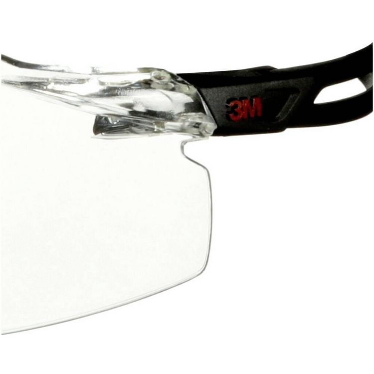 Produktbild: 3M SecureFit SF501AF-BLK Schutzbrille mit Antibeschlag-Schutz, mit Antikratz-Schutz Schwarz